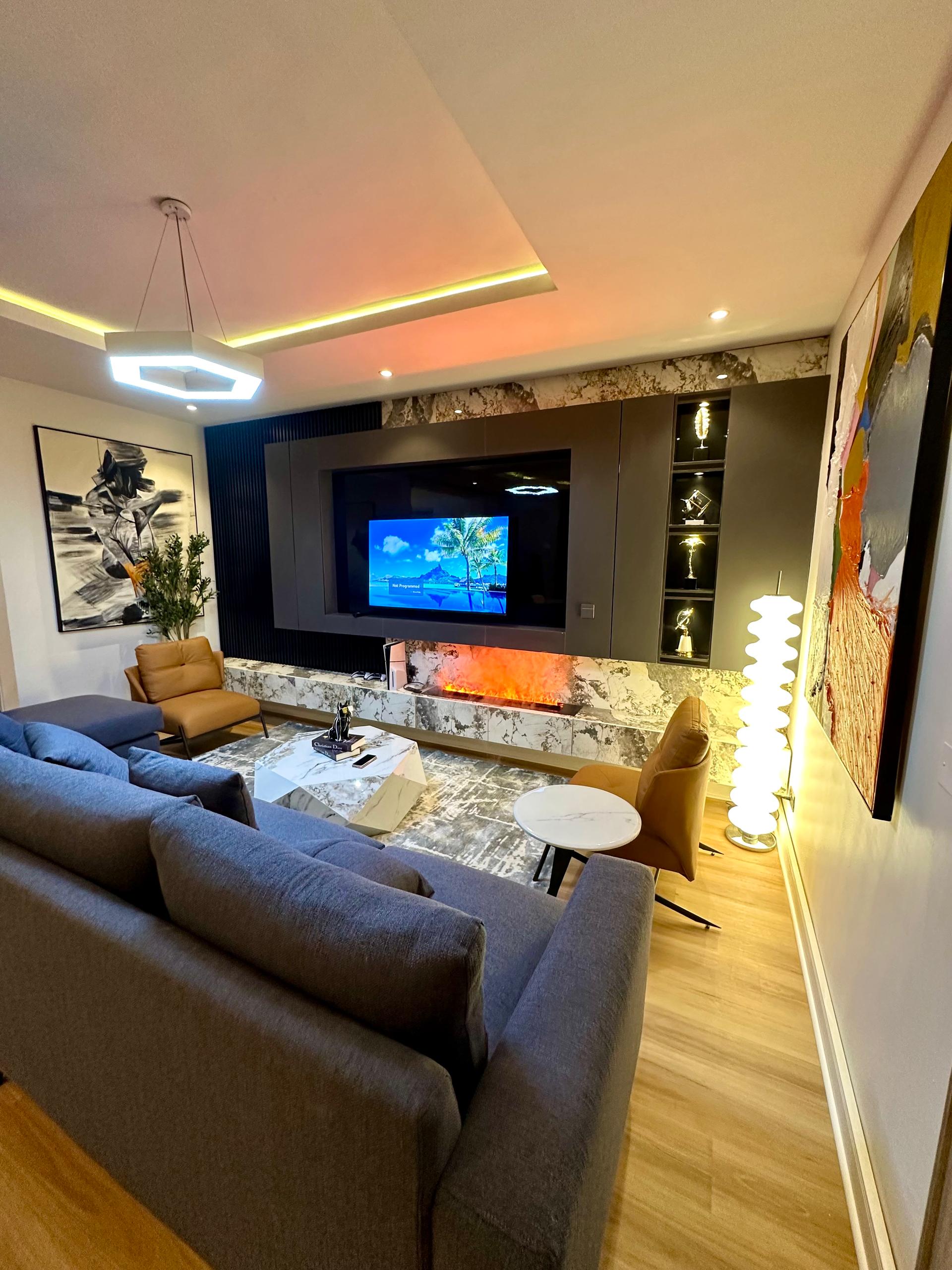 2 bedroom interior project.